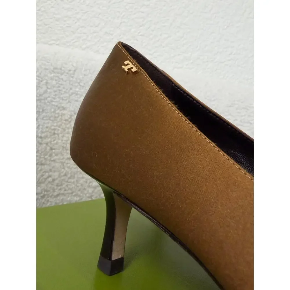 Tory Burch satin pointed